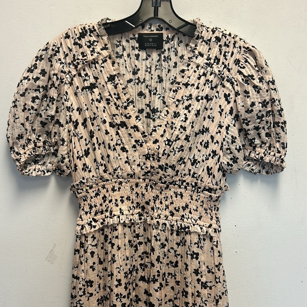ULLA JOHNSON Evania Floral print Dress - Picture 4 of 7
